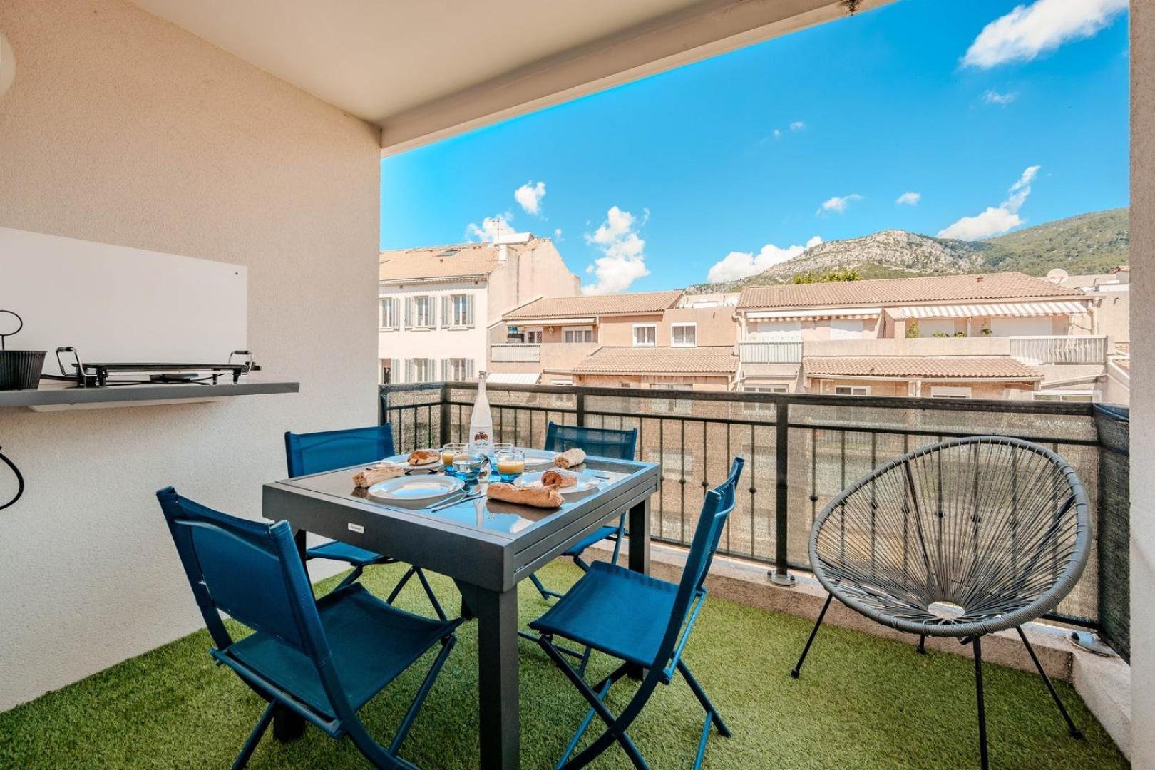 툴롱 Le Neroli T2 Dernier Etage Avec Terrasse Et Garage 아파트 외부 사진