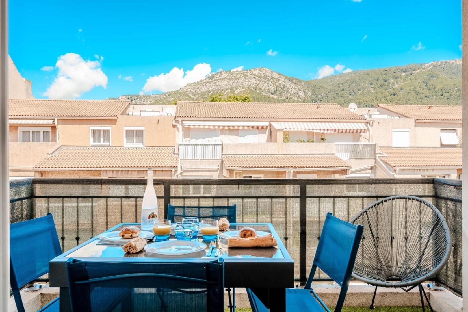 툴롱 Le Neroli T2 Dernier Etage Avec Terrasse Et Garage 아파트 외부 사진